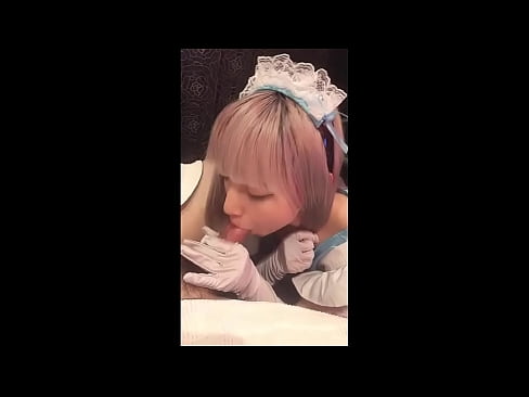 ❤️ Idol Seapánach [mayuka], culaith maid na Fraince, cuid 1, blowjob agus jerk off le lotion ❤❌  Físeán gnéis  ag porn % ga.rex-porn-com.ru%